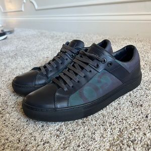 Men Hugo Boss Leather Sneakers Size 41